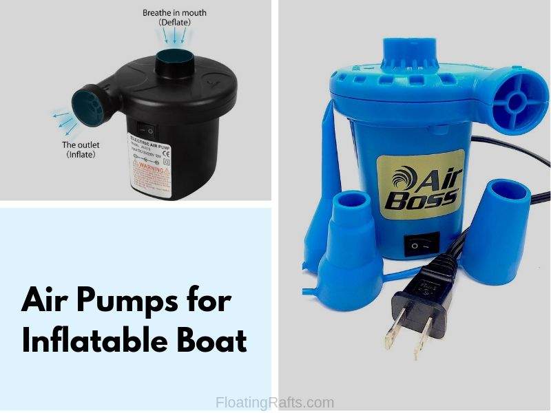 4 Best Air Pumps for your Inflatable Boat